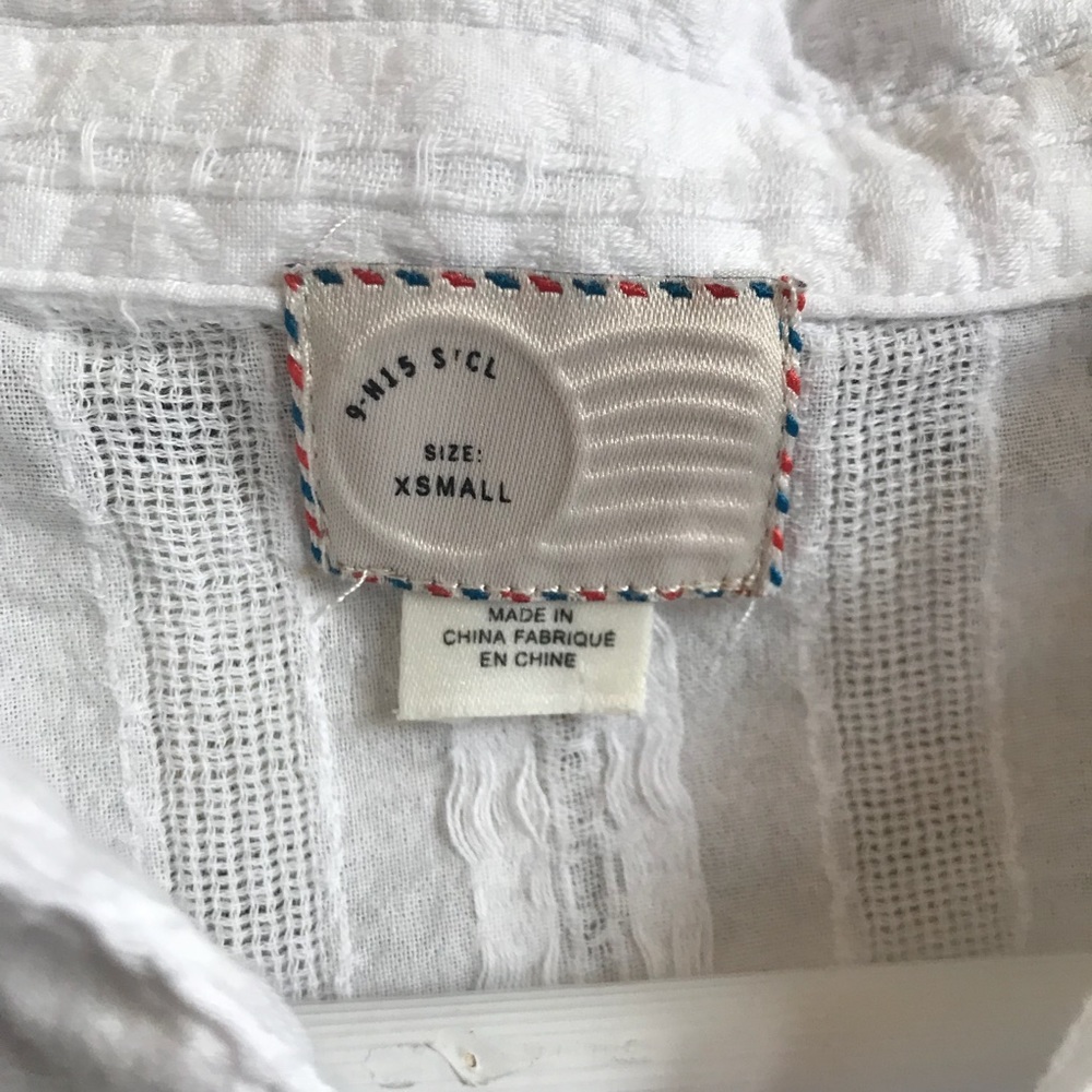NWT ANTHROPOLOGIE Postcard Tunic Top - Picture 5 of 8